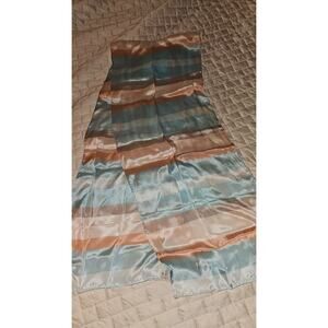 Lot (4) of Liz Claiborne Silk Scarf - Vintage - Pastel Colors